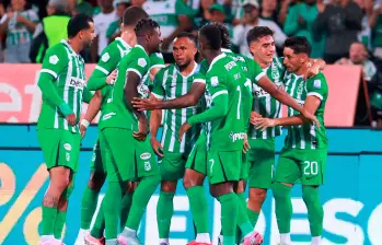 El conjunto verde suma dos victorias en los dos partidos que ha podido jugar de Liga. FOTO MANUEL SALDARRIAGA