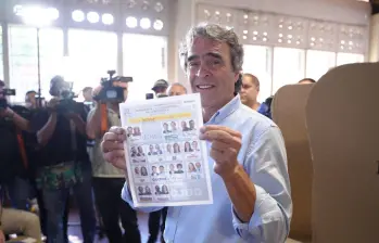 Sergio Fajardo sacó un poco más de un millón de votos. FOTO: EL COLOMBIANO.