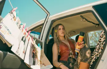 Gynebra dice que su vínculo con Colombia nació escuchando a Shakira en el carro con su mamá. FOTO cortesía