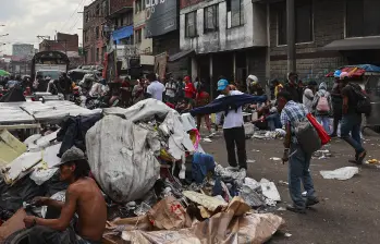 Descripción: Calle del Bronx en Medellín, Sector Cúcuta con la Paz. Personajes: . Fecha de evento: 02/12/2024. Foto: Manuel Saldarriaga Quintero