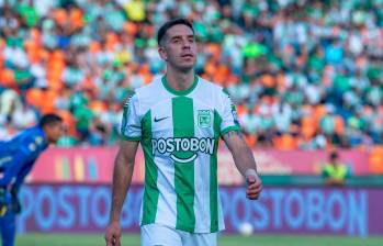 Juan Felipe Aguirre entró al club de los 100 partidos con Nacional. FOTO JUAN ANTONIO SÁNCHEZ