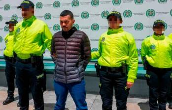 Elder Arteaga Hernández (“el Costeño”) es señalado de coordinar el operativo criminal para atentar contra el senador Miguel Uribe en Bogotá. FOTO cortesía de policía
