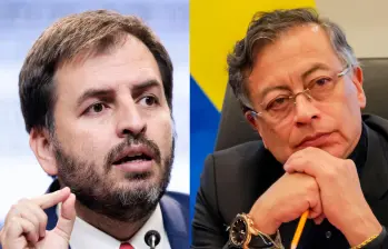 El trino de Gustavo Petro, publicado horas antes del atentado contra Miguel Uribe Turbay, fue retomado por Andrés Forero en medio del debate político. FOTO: Colprensa y Presidencia