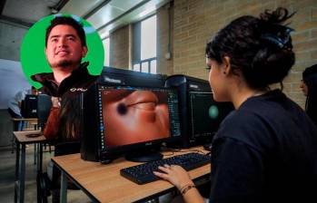 Freddy Vega, CEO de Platzi, destacó que la alianza con DeVry University busca beneficiar a los cinco millones de estudiantes de la plataforma. FOTO CAMILO SUÁREZ