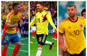 Colombia tiene a varios 10 de calidad para asumir la creación de la Selección. FOTOS JUAN ANTONIO SÁNCHEZ Y AFP