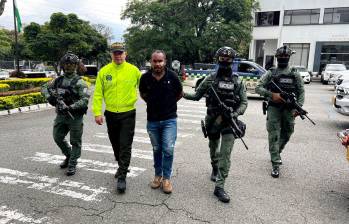 Alias El Negro, cabecilla del Clan del Golfo, delinquía en el Suroeste antioqueño. FOTO: CORTESÍA GOBERNACIÓN