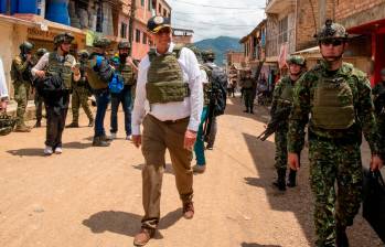 Iván Velásquez ocupó el cargo de ministro de Defensa desde el inicio del Gobierno de Gustavo Petro en agosto de 2022. FOTO Presidencia