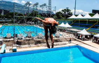Desde enero comenzaron las remodelaciones de todas las piscinas del Complejo Acuático César Villa Zapata. FOTO: Julio César Herrera