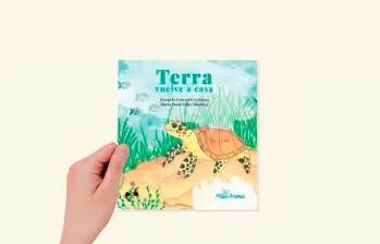 Portada del cuento Terra vuelve a casa. FOTO cortesía 
