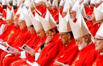 Son 133 los cardenales que participarán en la elección del sucesor del papa Francisco. FOTO GETTY