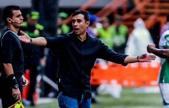 John Jairo Bodmer, técnico de Atlético Nacional. FOTO JAIME PÉREZ