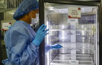 Imagen de referencia para retratar la escasez de sangre en un banco de la ciudad. Foto: Manuel Saldarriaga Quintero