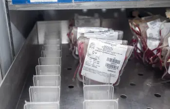 Imagen de referencia de un banco de sangre del departamento. Foto: Andrés Camilo Suárez Echeverry