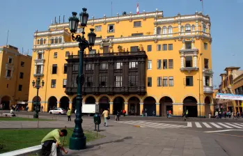 Centro Histórico de Lima, la ciudad donde se pierde más tiempo de vida en trancones. FOTO DONALDO ZULUAGA