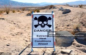 Un estudio encontró que el aumento de la temperatura es ahora responsable de un importante número de muertes en el mundo. Foto: AFP