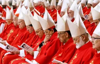 Las congregaciones generales permiten a los cardenales conocerse antes de votar en la Capilla Sixtina. FOTO Getty