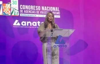 Paula Cortés Calle, presidenta de Anato, considera que la reactivación turística debe avanzar al mismo tiempo que la reconstrucción de las zonas afectadas. FOTO: EL COLOMBIANO