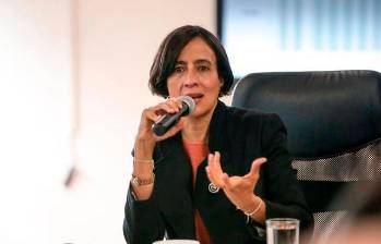 Susana Muhamad se mantuvo como ministra de Ambiente desde el inicio del Gobierno Petro. FOTO COLPRENSA