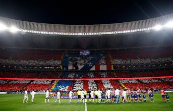 En el derbi ante Real Madrid, ingresaron más de 70.000 personas al estadio. FOTO: Tomada de X @Atleti