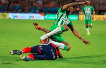 Nacional y Medellín se enfrentan en una nueva edición del clásico antioqueño. FOTO CAMILO SUÁREZ