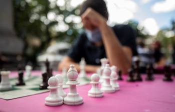Una partida de ajedrez puede durar 8 horas. FOTO Camilo Suárez