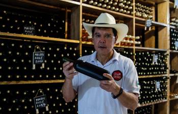 El salón de la fama de Viña Sicilia en Olaya, Antioquia, exhibe sus más de 315 premios internacionales. FOTO JULIO CÉSAR HERRERA