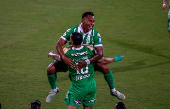 El delantero Alfredo Morelos llegó a diez tantos con Nacional este semestre. Es el goleador del cuadro verde en la Liga 2026-1. Foto: Juan Antonio Sánchez