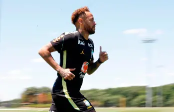 El delantero brasileño Neymar Júnior jugará su cuarta Copa del Mundo con la Selección de su país. Foto: tomada del x de @CBF_Futebol