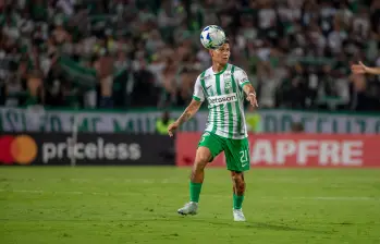 Jorman Campuzano, uno de los actuales referentes de Atlético Nacional. Foto: Juan Antonio Sánchez Ocampo