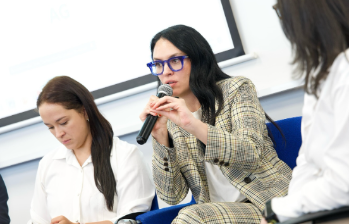 La representante María del Mar Pizarro aseguró que la llamada Ley de la Noche aún no existe como proyecto de ley y negó tener conflicto de interés pese a ser propietaria del bar Before Club, ubicado en Bogotá. FOTO: tomada de Instagram, @mariadelmarpizarro. 