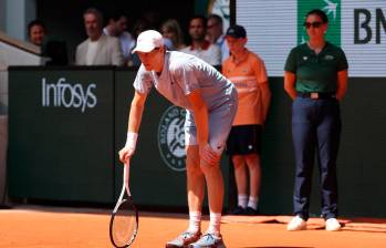 Jannik Sinner no podrá ganar este año Roland Garros, el único Grand Slam que le falta a su palmarés. FOTO:GETTY