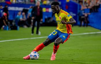 Dávinson Sánchez, una de las figuras de Colombia en la Copa América, es de las bajas más sensibles de la Selección en estos momentos. FOTO: Juan Antonio Sánchez