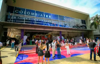 Plaza Mayor Medellín fue el escenario de una de las ferias más relevantes del Sistema Moda en la región. FOTO CAMILO SUÁREZ