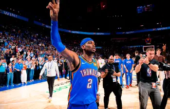 Shai Gilgeous-Alexander ganó el MVP de la NBA en 2025 y 2026. FOTO: X OKCTHUNDER
