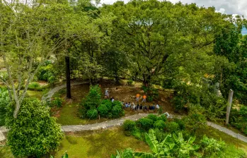 La diversión familiar en actividades al aire libre son el mayor atractivo del nuevo parque. FOTO: CORTESÍA COMFAMA