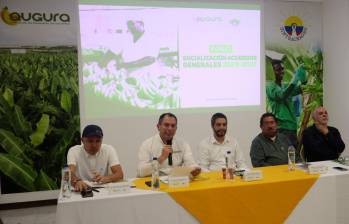 En Carepa se anunció el acuerdo laboral entre empresarios y trabajadores de la agroindustria bananera. FOTO Carlos Velásquez