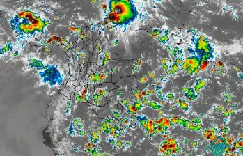 La tormenta tropical Melissa genera lluvias, inundaciones y evacuaciones en municipios del norte de Colombia, especialmente en La Guajira. FOTO: IDEAM. 
