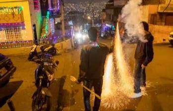 Las detonaciones se han escuchado prácticamente todos los días en todos los rincones de la ciudad. FOTO: ARCHIVO EL COLOMBIANO