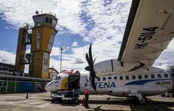 Satena señaló que la ruta también beneficia a estudiantes y profesionales. FOTO: JULIO HERRERA