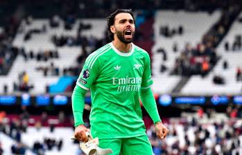 David Raya es el único arquero en la historia del Arsenal en conseguir tres Guantes de Oro seguidos. FOTO: INSTAGRAM D.RAYA1