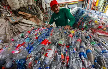 En Medellín solo se aprovecha el 14% de los residuos sólidos, alertó el programa Medellín Cómo Vamos. FOTO Manuel Saldarriaga