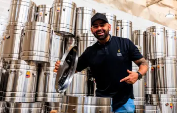 El fundador de Humo Barriles convirtió una crisis financiera en negocio de alcance global. FOTO Camilo Súarez