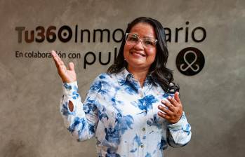 Bibiana Jiménez, agente inmobiliaria independiente. FOTO: Manuel Saldarriaga.
