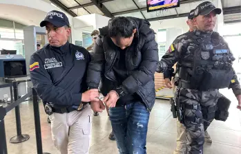 Alias Botija fue extraditado a Chile para responder por el crimen de un policía. Foto: Policía Nacional