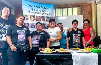 Cocinan el plato preferido de su desaparecido para recordarlo