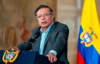El presidente Gustavo Petro habló en alocución este martes 5 de agosto sobre distintos temas nacionales. FOTO PRESIDENCIA