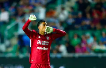 Kevin Mier sufrió ruptura de la tibia en su pierna derecha el 8 de noviembre de 2025, reapareció este 20 de marzo de 2026. No jugaba un partido oficial hace 134 días. FOTO: GETTY