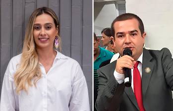 Carlos Gutiérrez y Liliana Ramírez se disputan voto a voto la alcaldía en La Estrella. FOTO: CORTESÍA