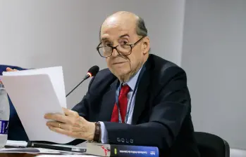 Álvaro Leyva Durán fue ministro de Relaciones Exteriores. Foto: Colprensa.