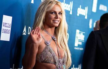 Britney Spears cuando realizaba su residencia en Las Vegas que luego tuvo que cancelar. FOTO: AFP